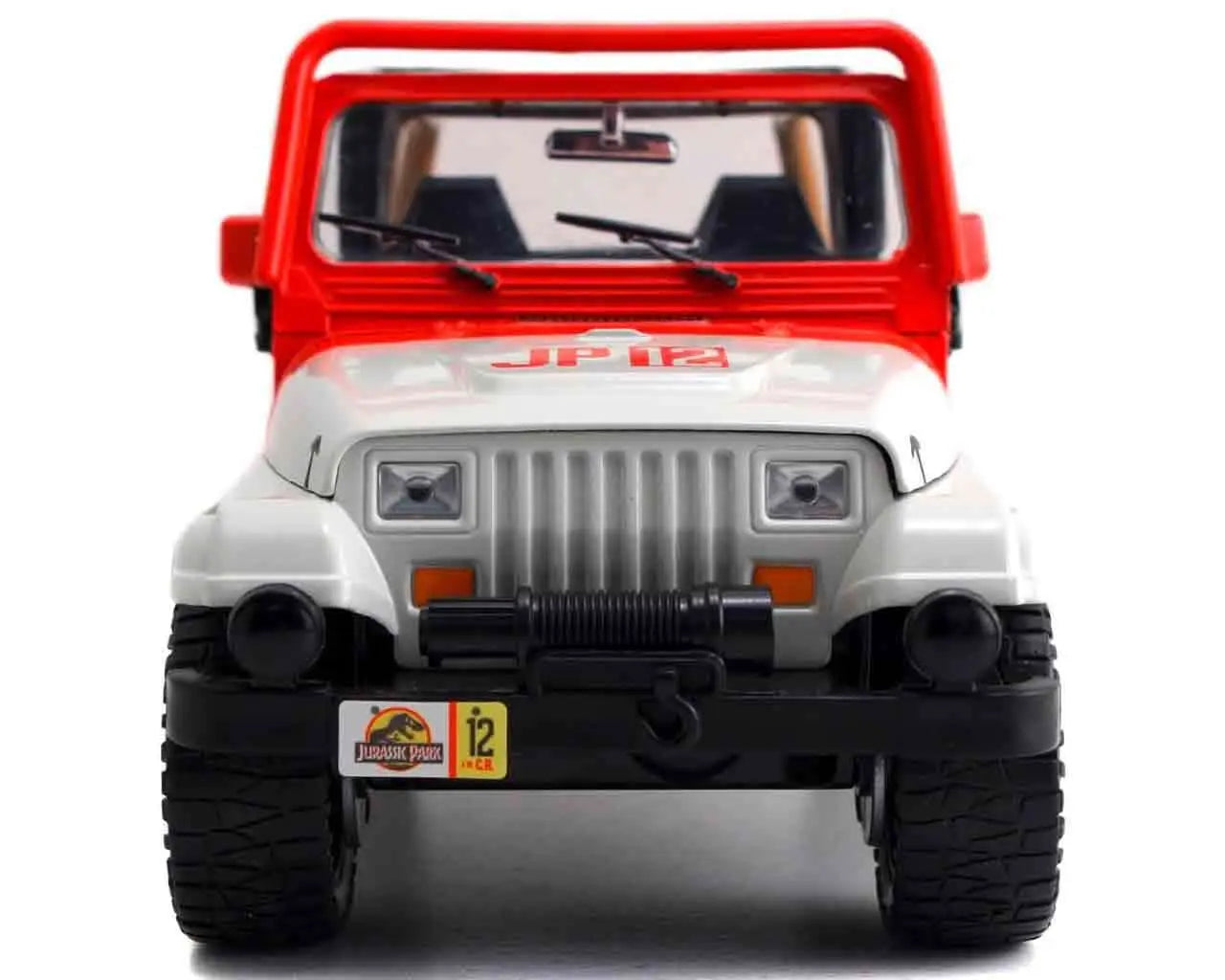 JURASSIC PARK 1992 JEEP WRANGLER YJ SAHARA 1/24 DIE-CAST MODEL