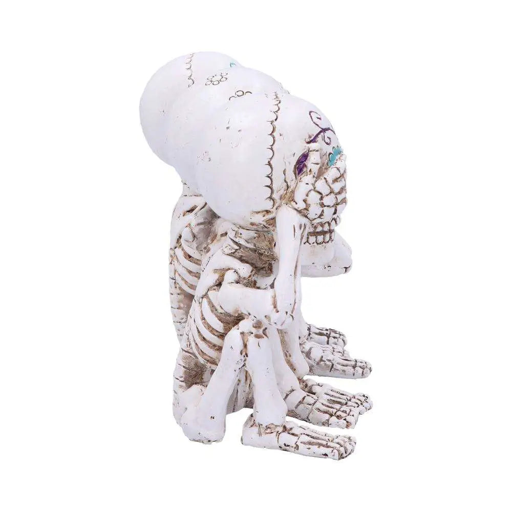 CALAVERAS SKELETON THREE WISE FIGURINE