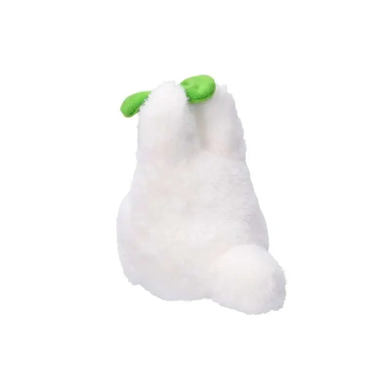 MY NEIGHBOR TOTORO NAKAYOSHI WHITE PLUSH WITH LEAF