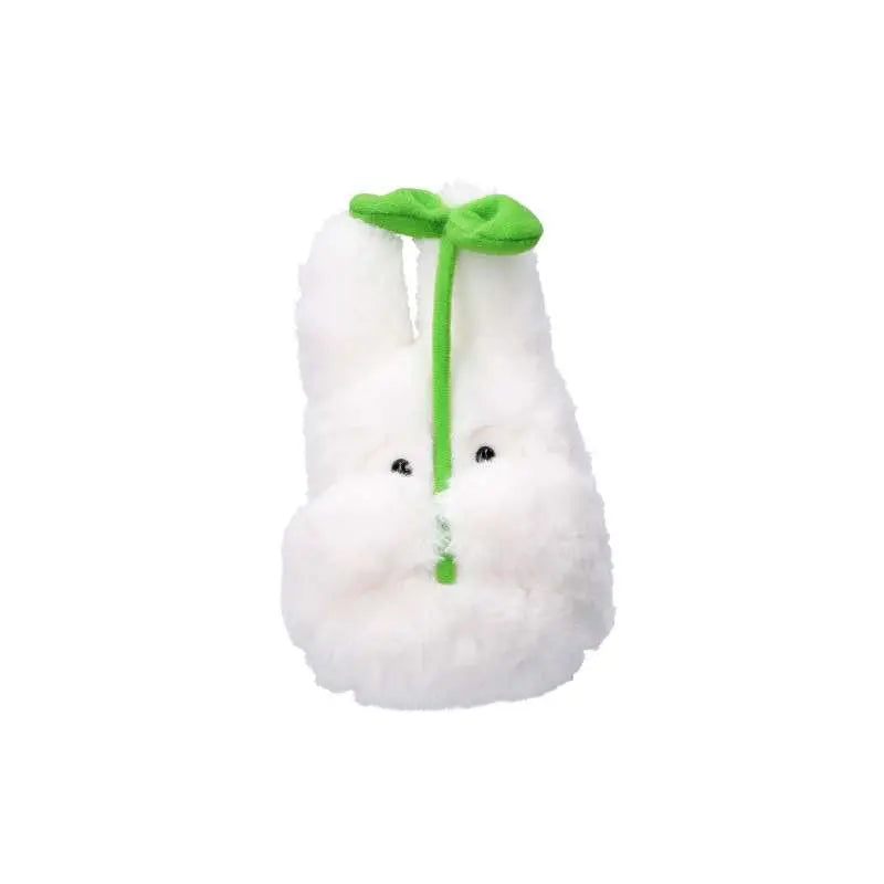 MY NEIGHBOR TOTORO NAKAYOSHI WHITE PLUSH WITH LEAF