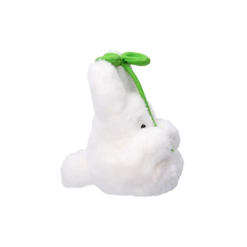 MY NEIGHBOR TOTORO NAKAYOSHI WHITE PLUSH WITH LEAF