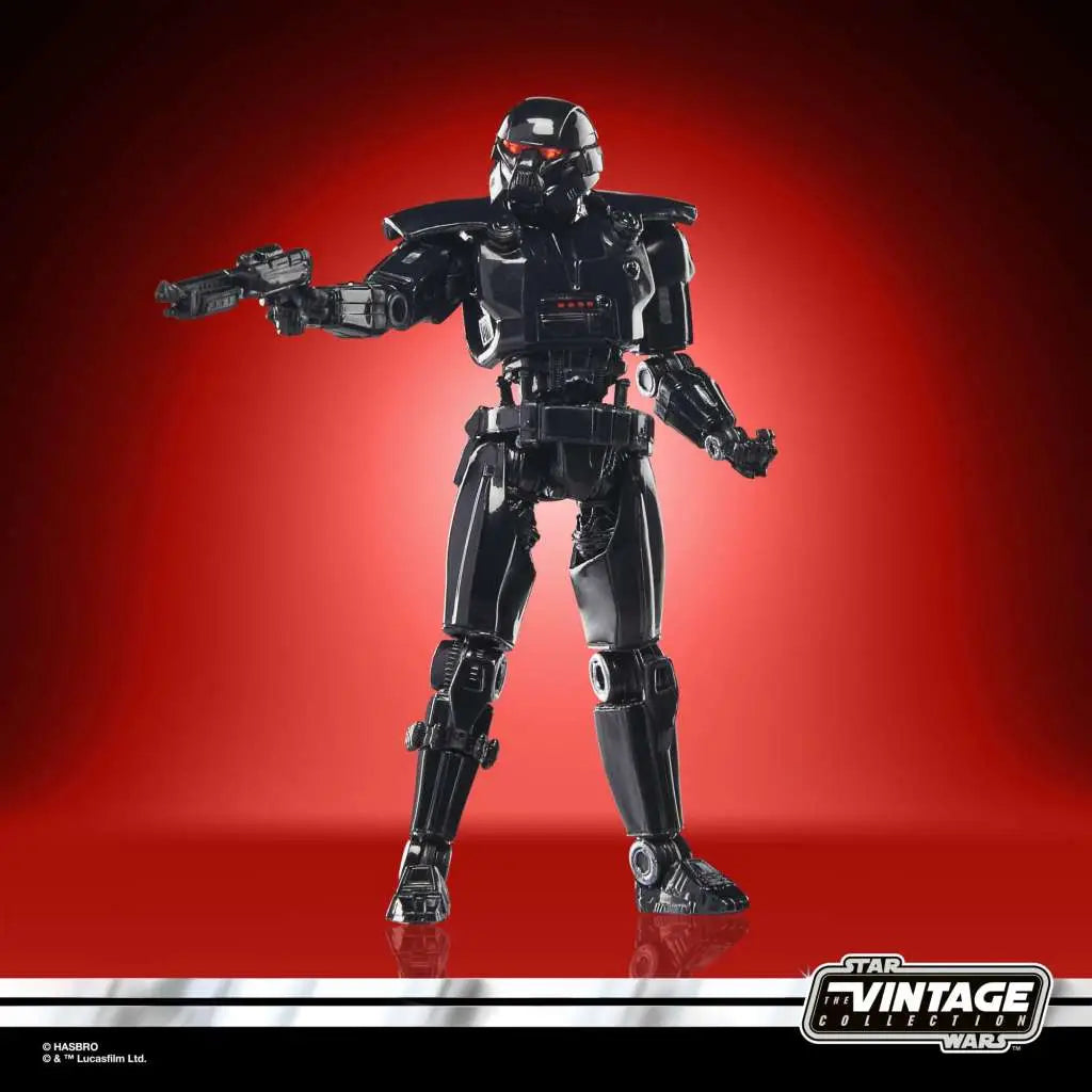 STAR WARS VINTAGE THE MANDALORIAN DARK TROOPER ACTION FIGURE