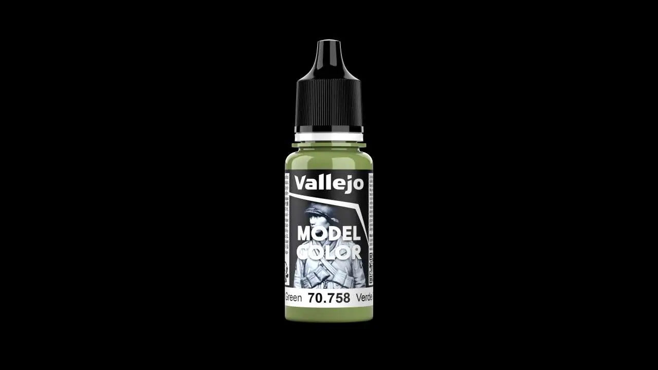 MODEL COLOR  70758 BRIGHT GREEN