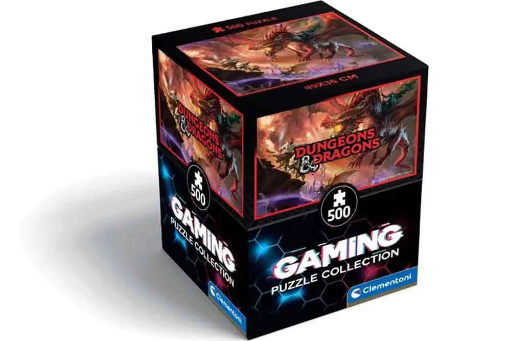 Gaming Puzzle Collection - Cube500 Dungeons & Dragons: Kansaldi on Red Dragon  - Jigsaw Puzzle 500 Pcs