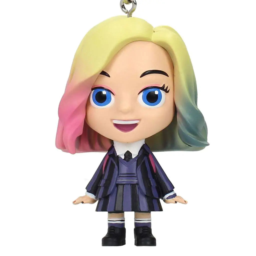 WEDNESDAY ENID PVC KEYCHAIN