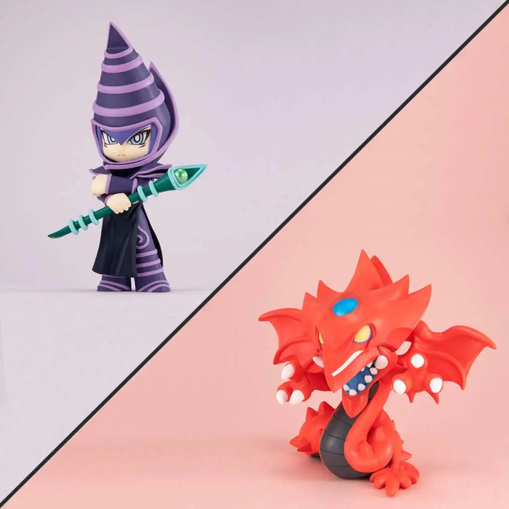 MEGATOON YU-GI-OH DARK MAGICIAN & SLIFER WITH GIFT SET