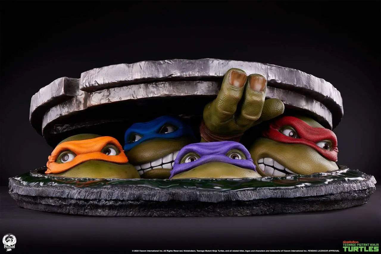 TMNT UNDERGROUND  1:1 SCALE DIORAMA