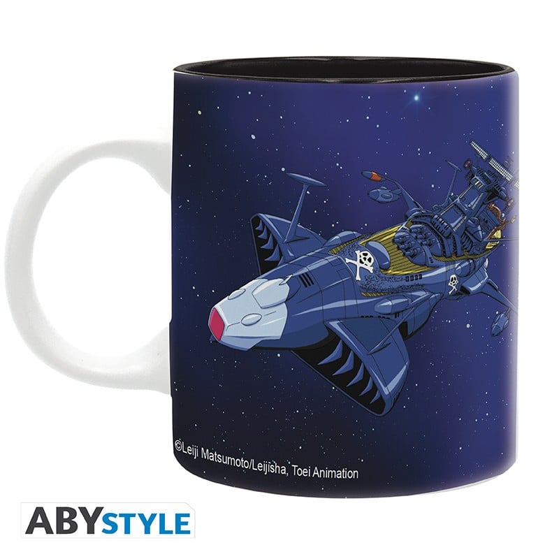 CAPTAIN HARLOCK - Mug 320 ml - Harlock & Ship