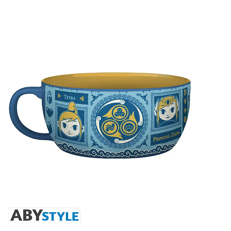 THE LEGEND OF ZELDA - Wind Waker - Breakfast Set Mug + Bowl