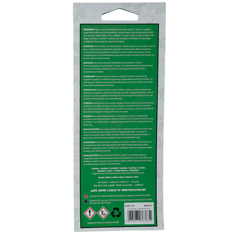 ASTERIX - Dogmatix - Car Air Freshener - Mint