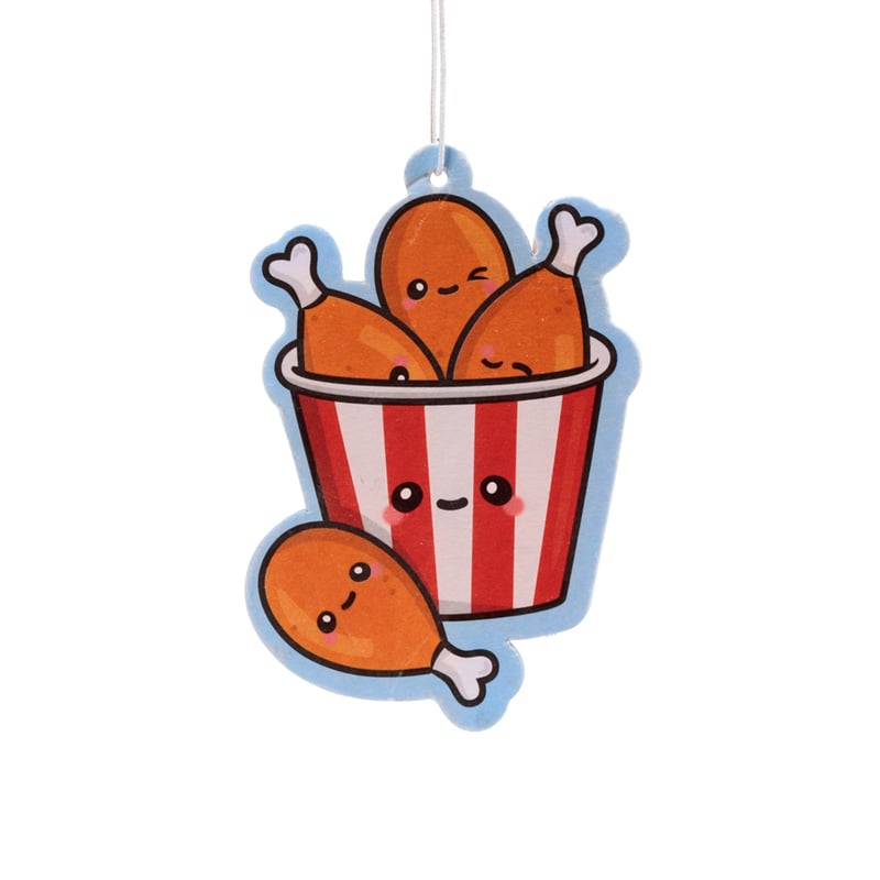 KAWAII - Fried Chicken - Car Air Freshener - Lemon