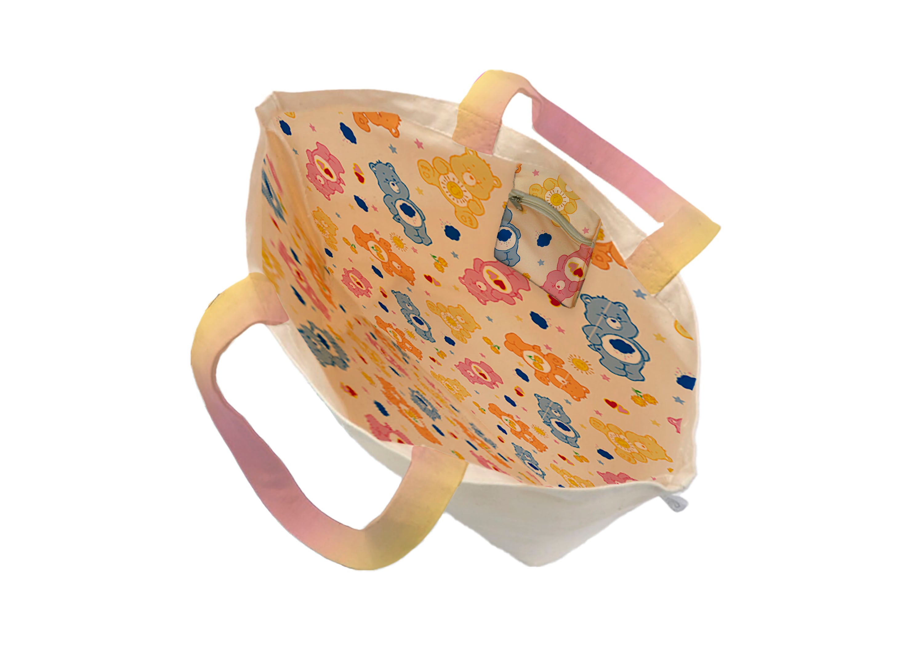 CAREBEAR - Rainbow - Tote Bag 40x39x1cm
