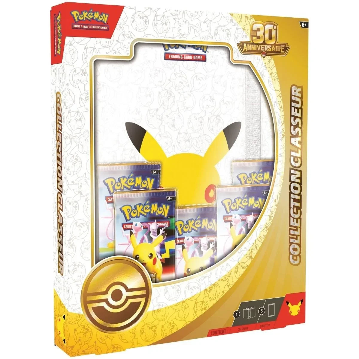 POKEMON - 30ème Anniversaire - Collection Classeur (5 boosters) - FR