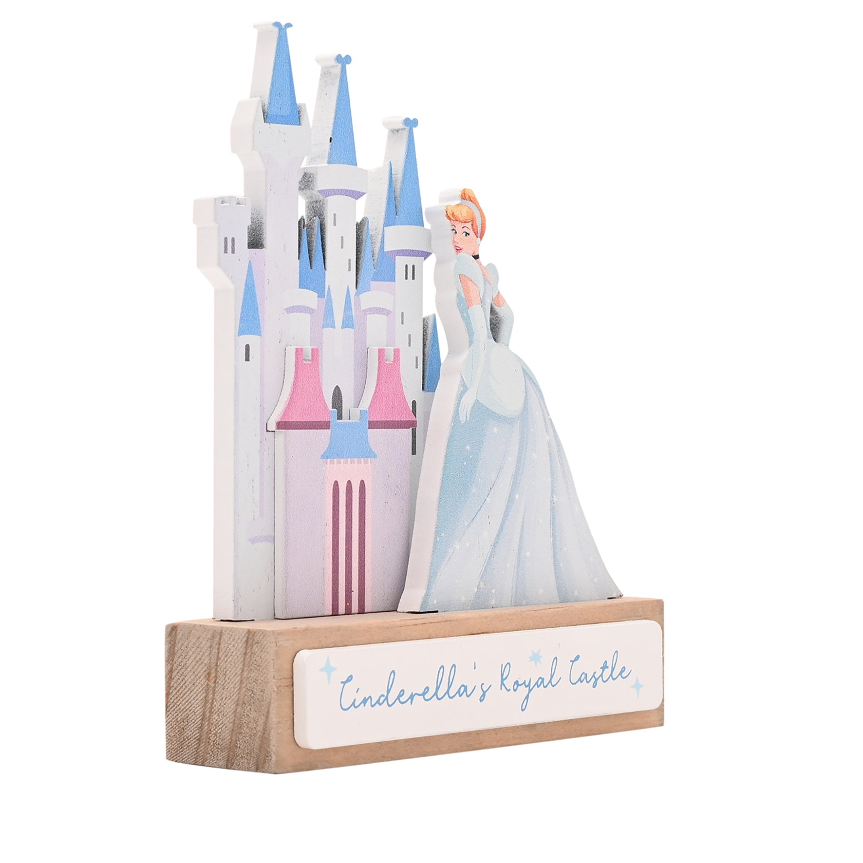 DISNEY PRINCESS - Cinderella - Mini Castle Plaque