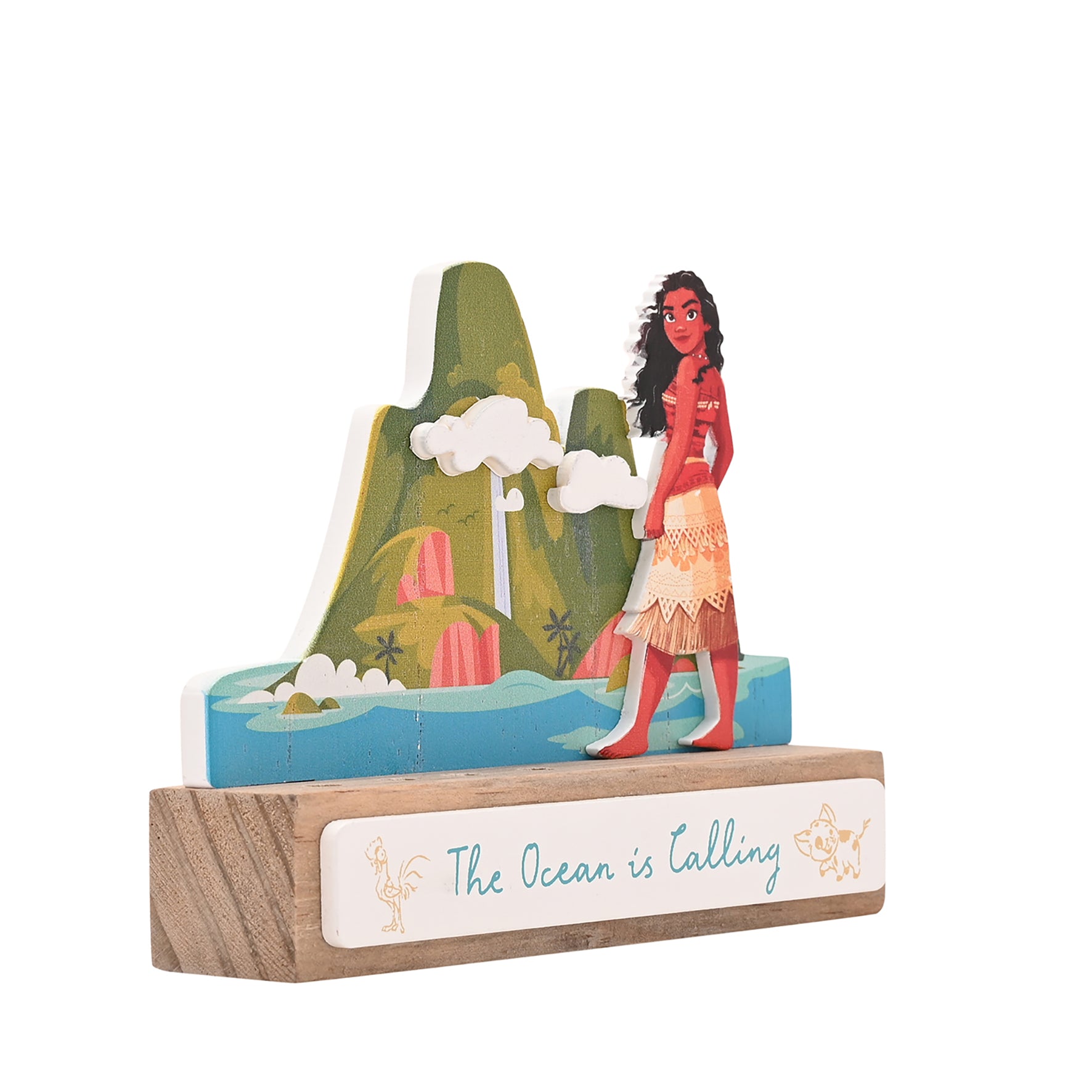 DISNEY PRINCESS - Moana - Mini Castle Plaque