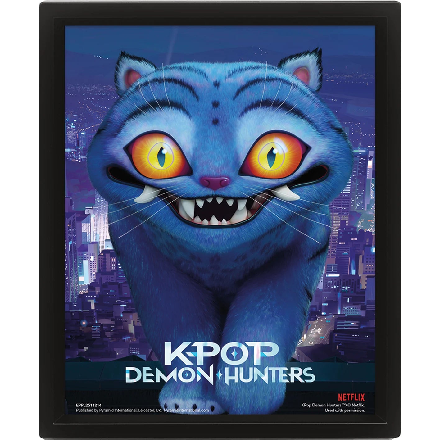 K-POP DEMON HUNTERS - 3D Lenticular Poster
