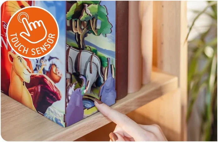 DISNEY - BOOK NOOK KIT - Lion King - 82pc + LED Light
