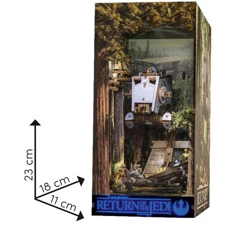 STAR WARS - BOOK NOOK KIT - Battle of Endor - xxpc + LED Light
