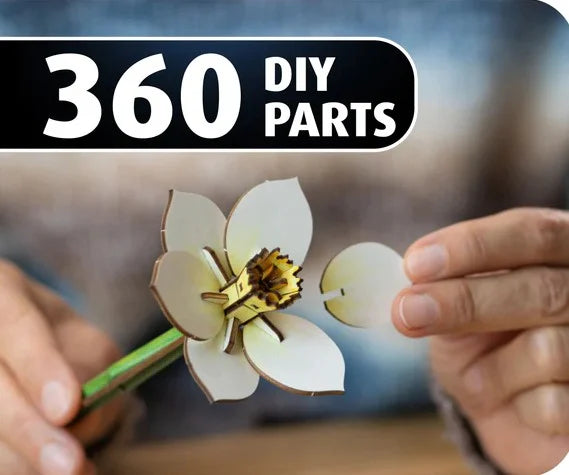 WOODEN FLOWER - Blossom Festival - 360pc