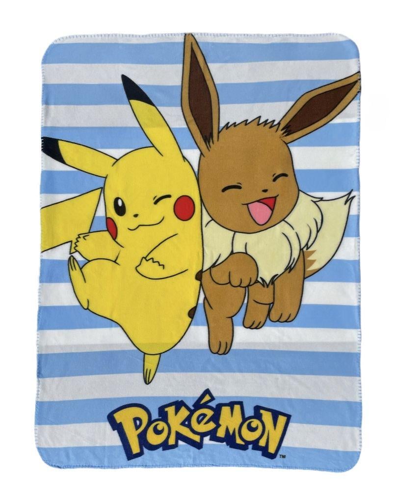 POKEMON - Pikachu & Eevee - Polar Fleece 100x140cm