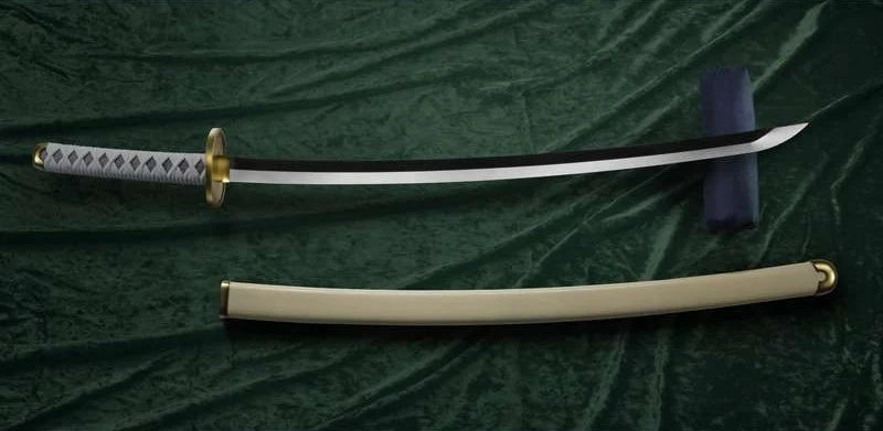 ONE PIECE - 3 swords of Roronoa Zoro - Replica Proplica 95cm