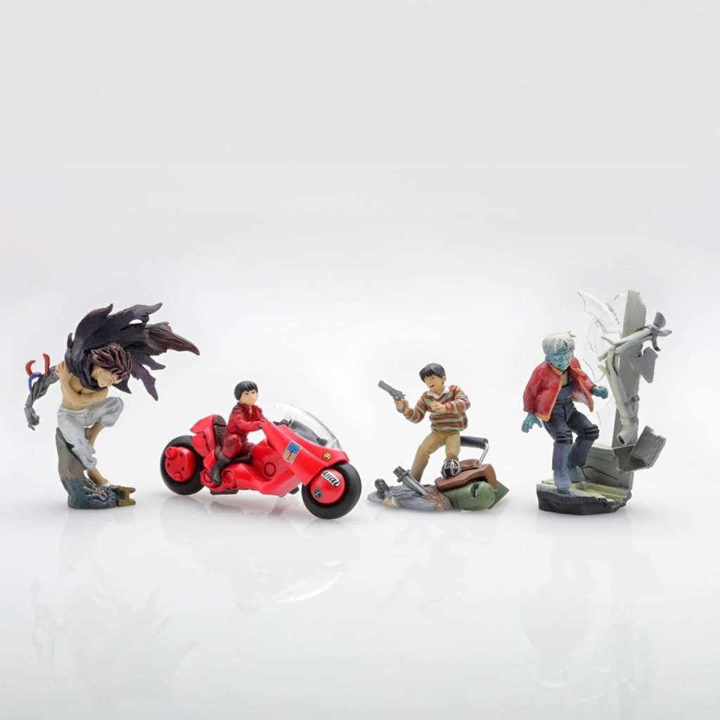 AKIRA - Miniq Part. 1 - Display Kaneda Box (6 Figures)