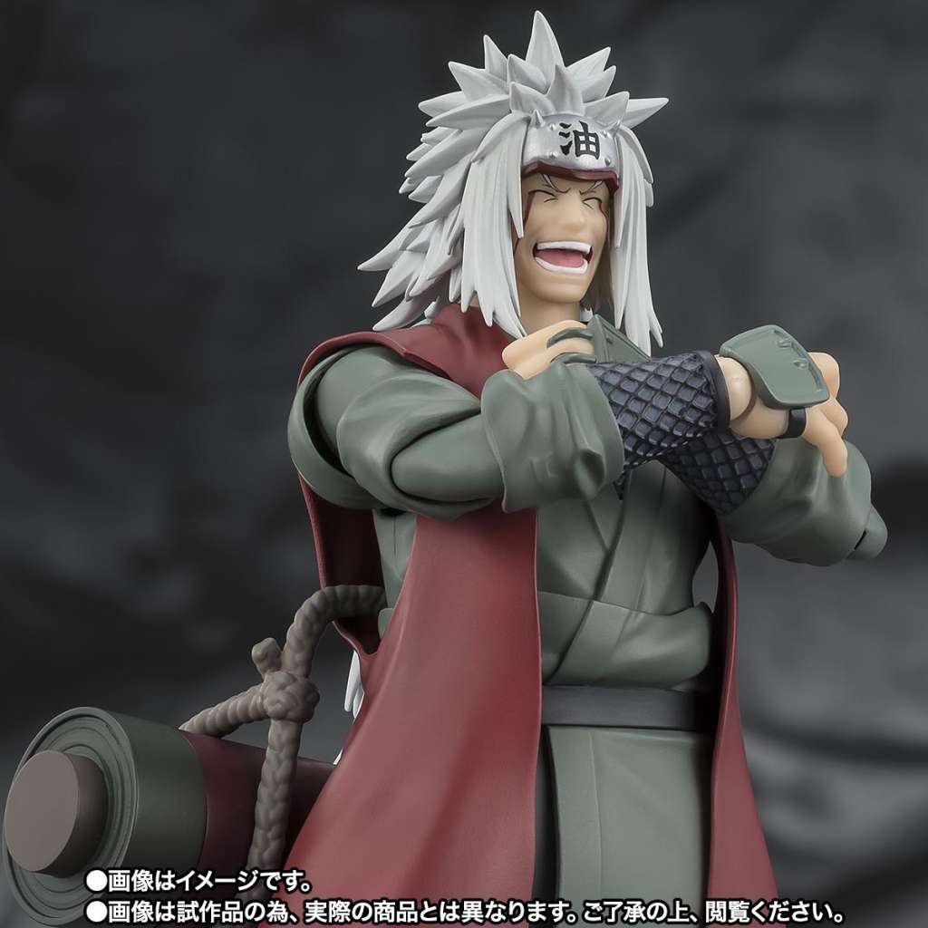 NARUTO - Jiraiya Hidden Leaf Heroic Sage Mode -Fig. S.H. Figuarts 17cm