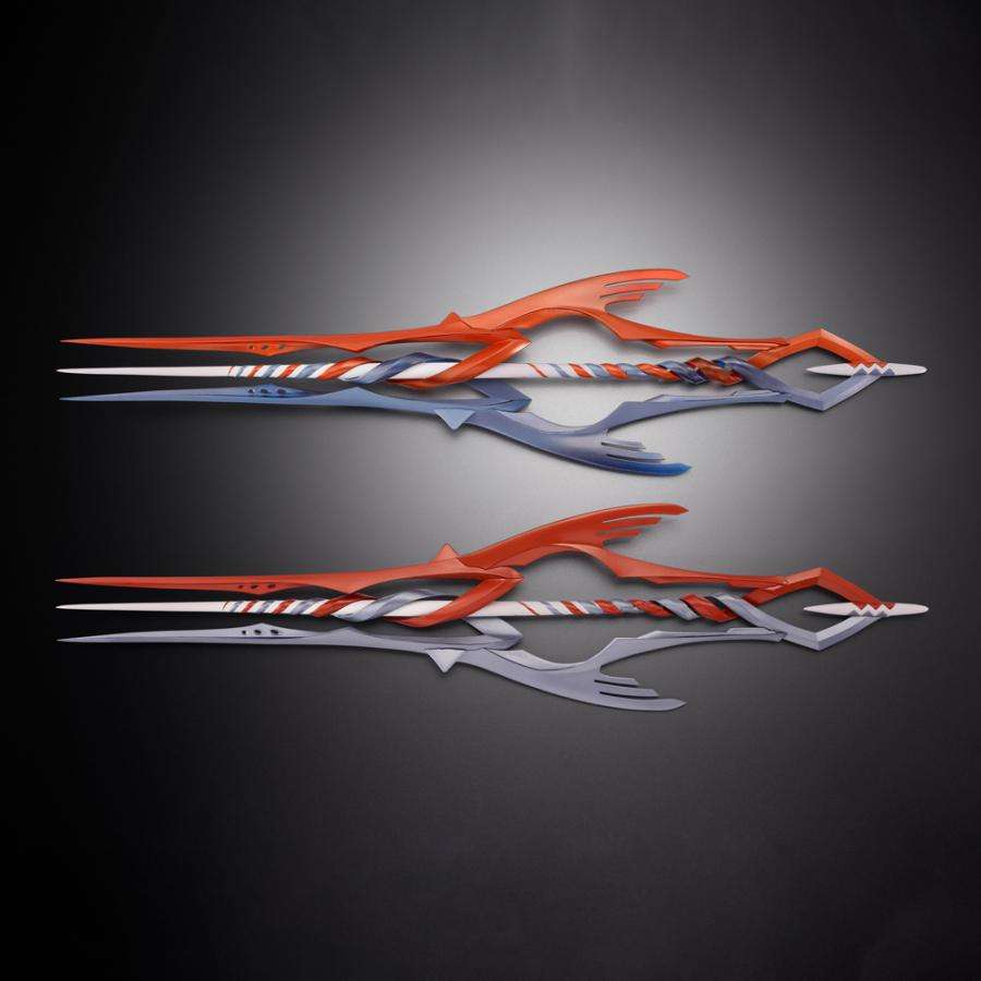 EVANGELION - 3 Spear set - Figure Metal Build 30th