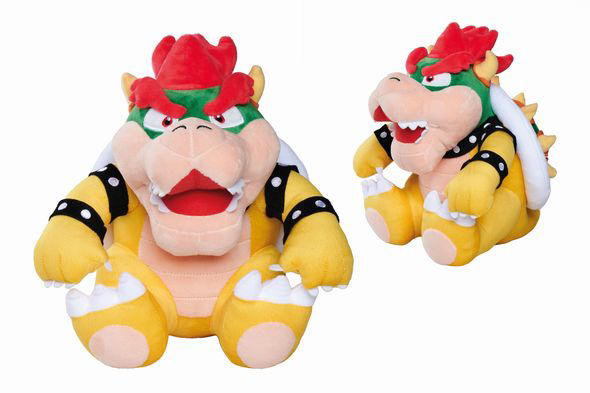 SUPER MARIO - Peluche Bowser - 27 cm