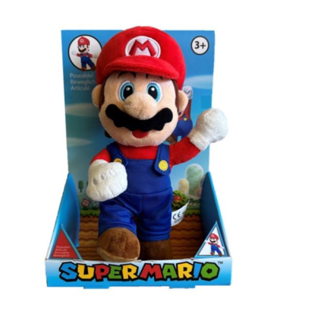 SUPER MARIO - Peluche Articulée 25cm