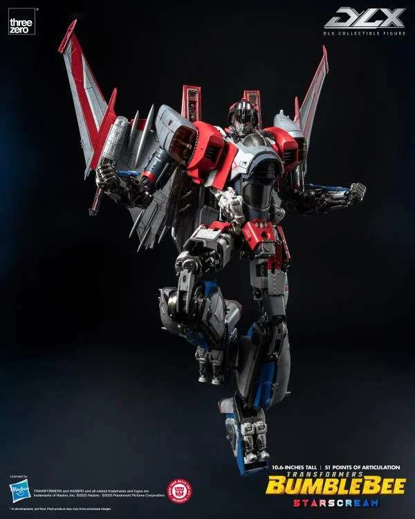 TRANSFORMERS - DLX Starscream (Bumblebee) - Figure 27cm