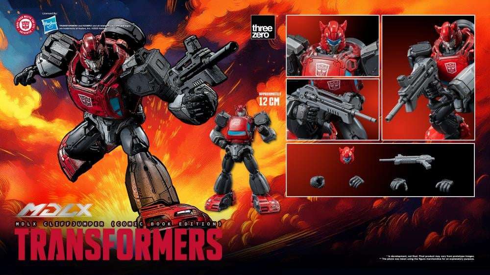 TRANSFORMERS - MDLX Cliffjumper (Comic Book) - Figure 12cm