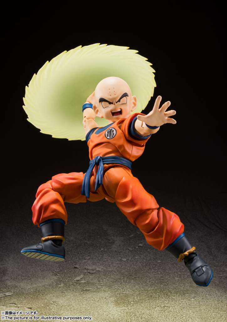 DRAGON BALL Z - Krillin "Earth Strong Man" - Figure S.H. Figuarts 13cm
