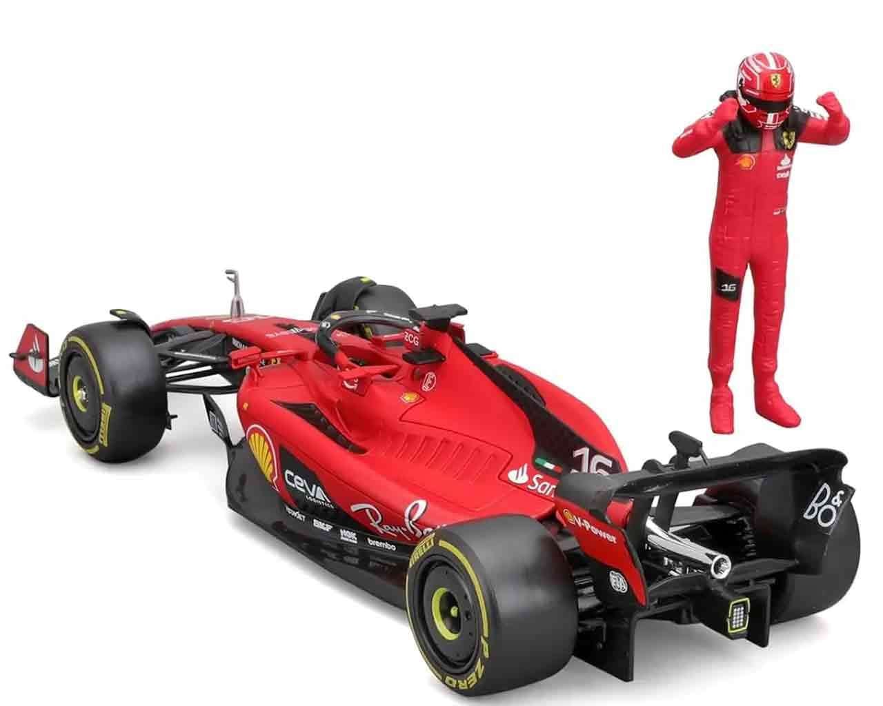 FORMULA 1 - F1 Ferrari Sf-23 with Leclerc - Die-cast Model 1/24
