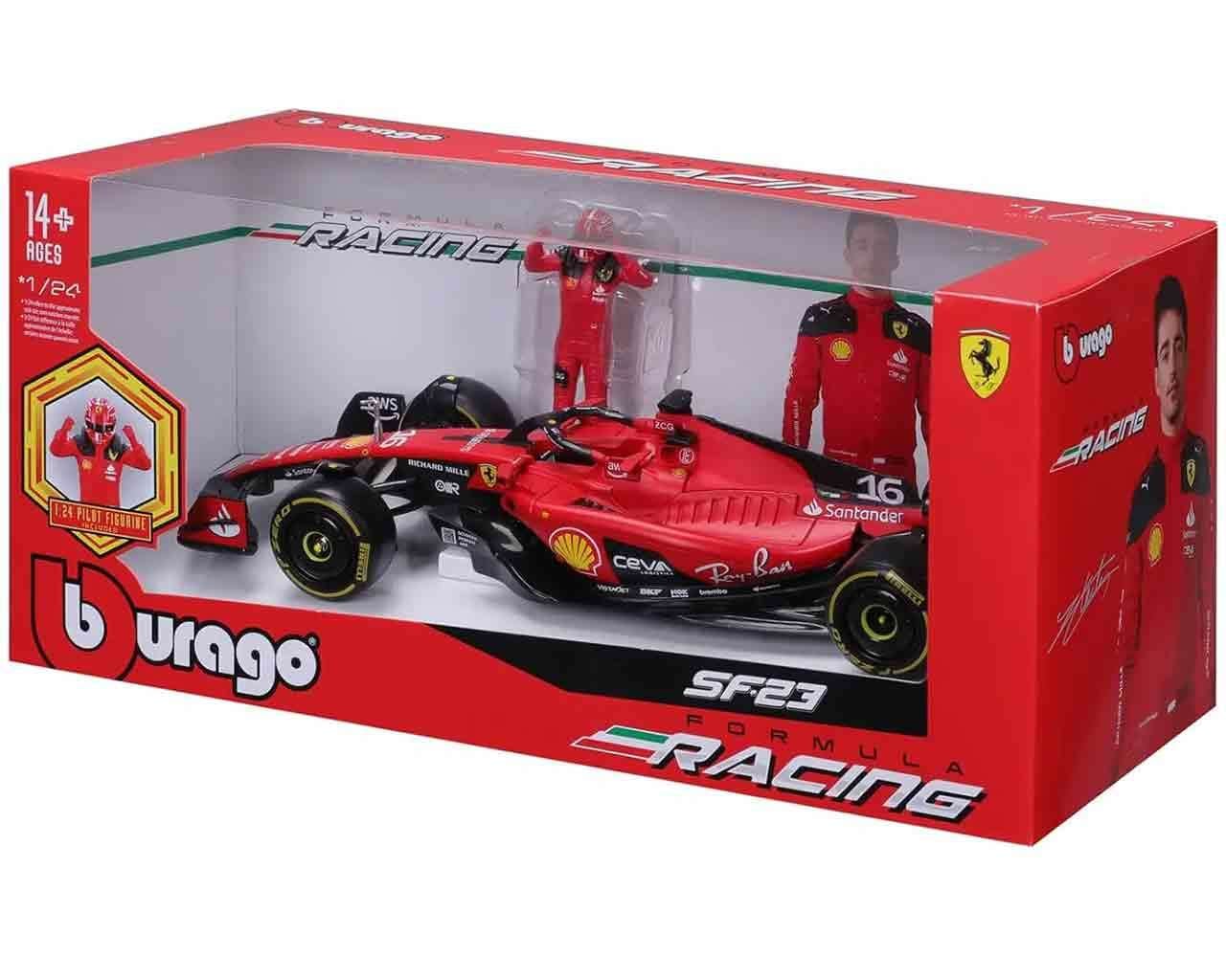 FORMULA 1 - F1 Ferrari Sf-23 with Leclerc - Die-cast Model 1/24