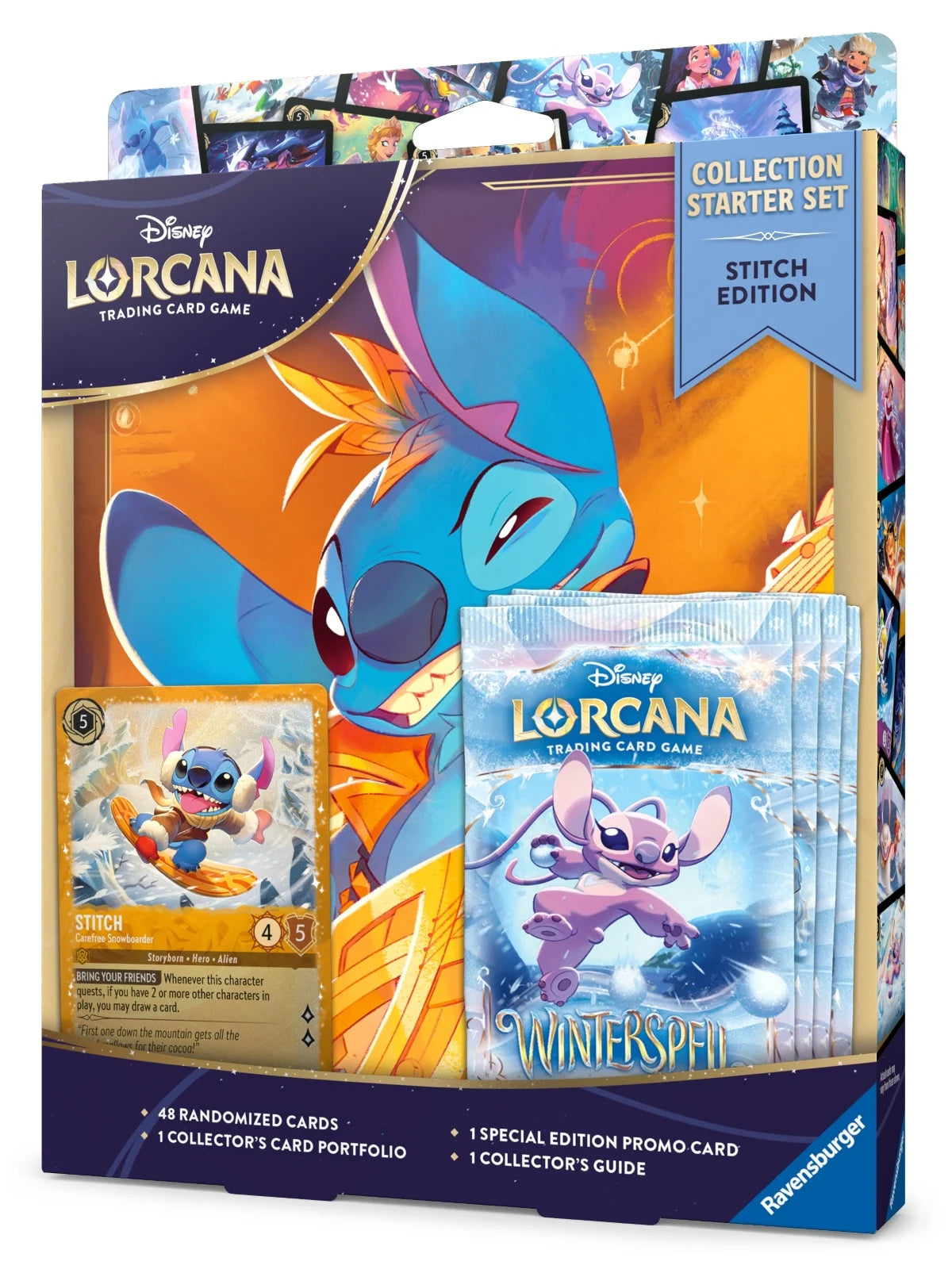 DISNEY - Lorcana -Trading Cards Collec. Starter Set Stitch Edition -EN
