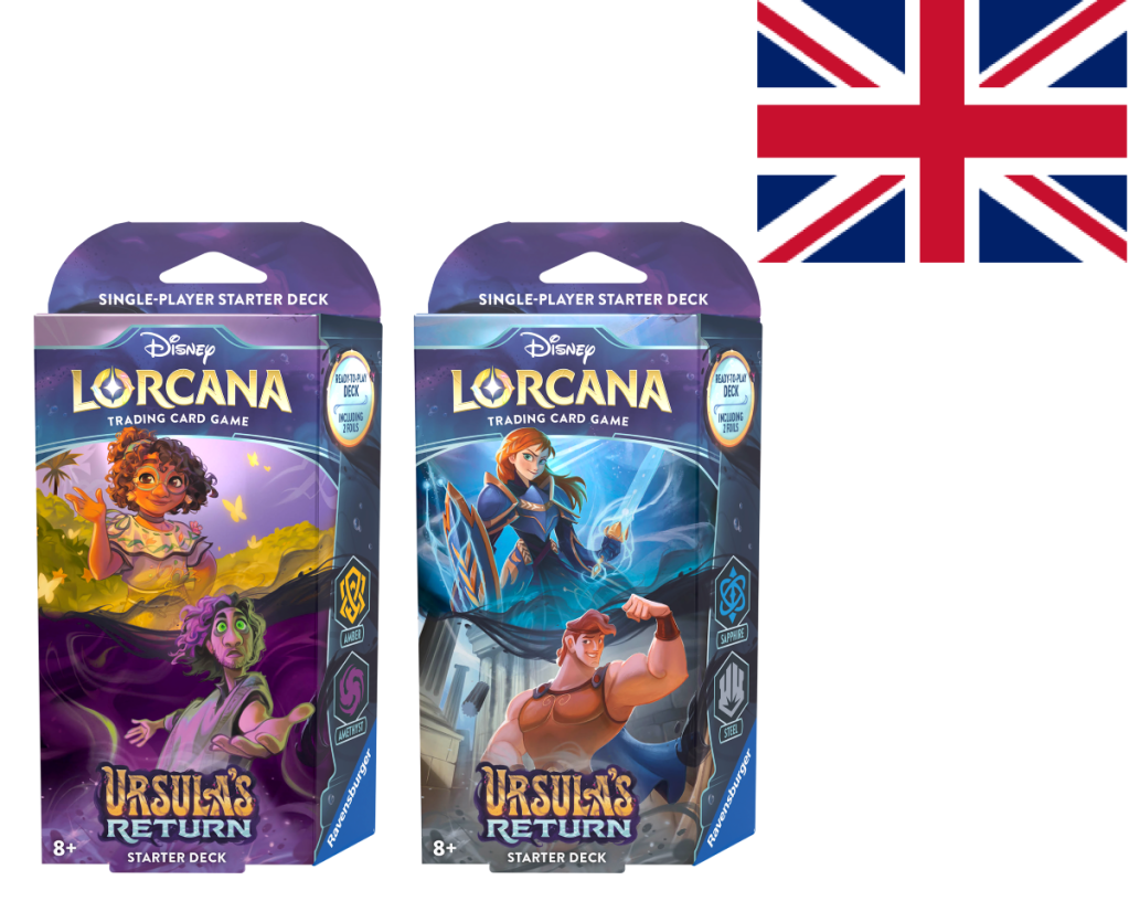 DISNEY - Lorcana - Trading Cards 8 Starters Box Chapter 4 - UK