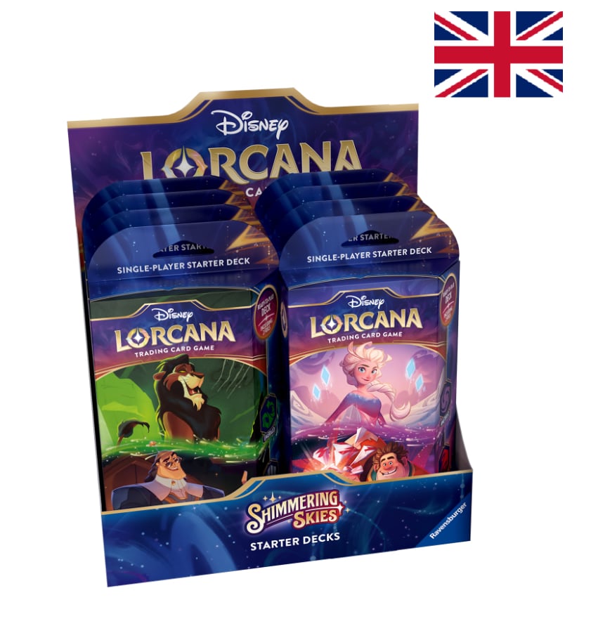 DISNEY - Lorcana - Trading Cards 8 Starters Box Chapter 5 - UK
