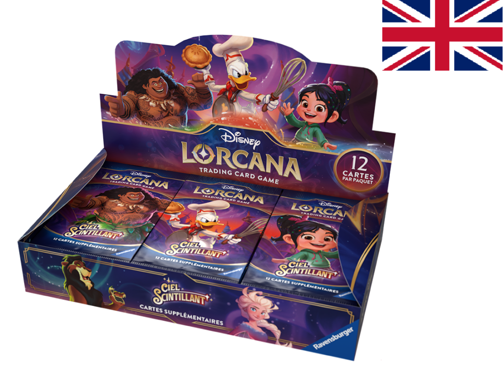 DISNEY - Lorcana - Trading Cards 24 Boosters Box Chapter 5 - UK