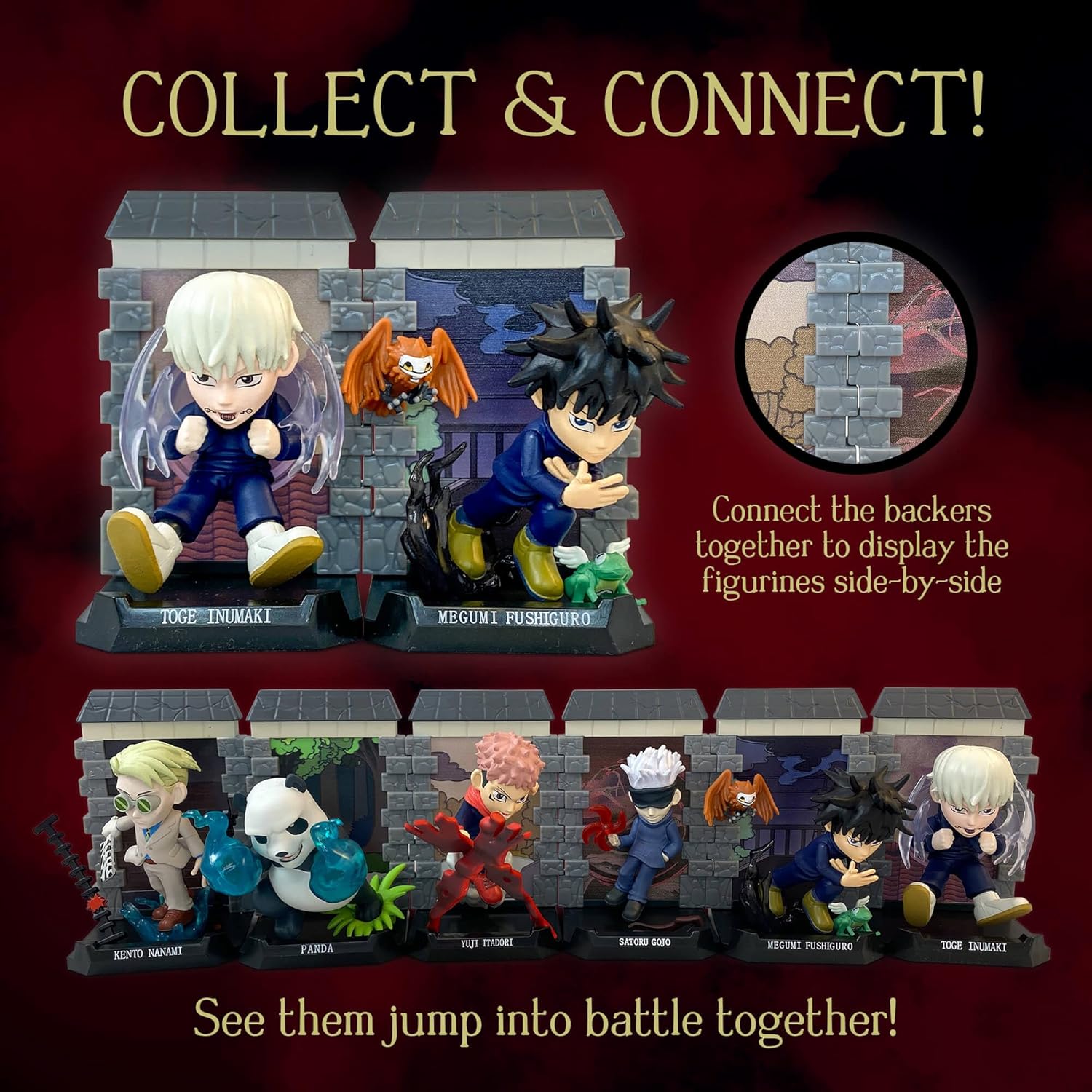 JUJUTSU KAISEN – Mystery-Kapseln – Sortiment 12 Figuren 9,5 cm