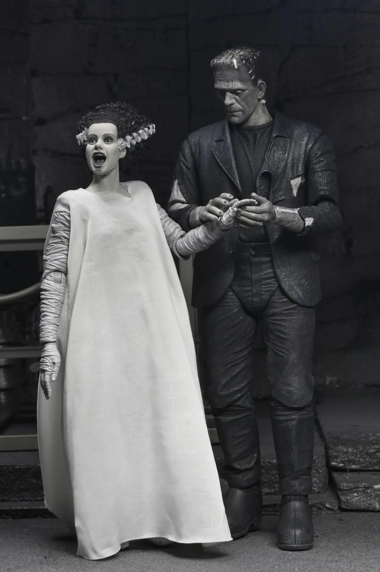 UNIVERSAL MONSTER - Frankenstein and his mate - Ultimate Figure 17cm