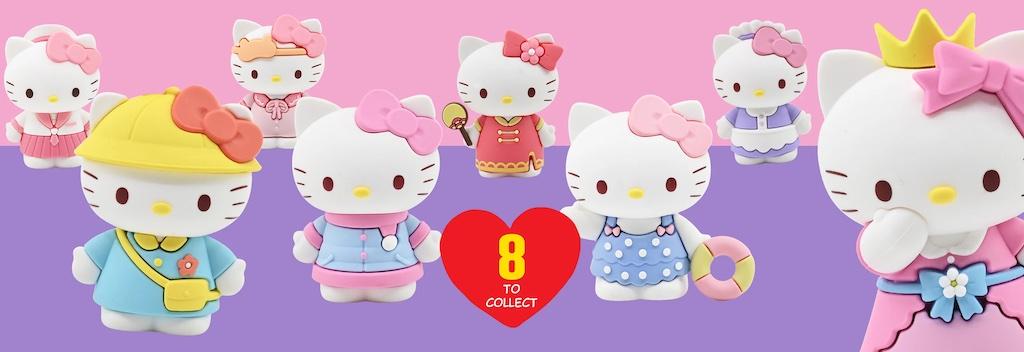 HELLO KITTY - Dress-Up Series - Assortiment 12 Figures 7.13cm