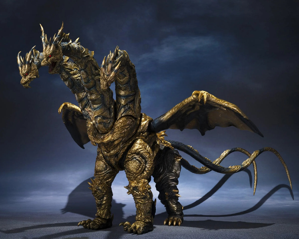 GODZILLA FINAL WARS - Kaizer Ghidorah - Fig. S.H. Monsterarts 25cm