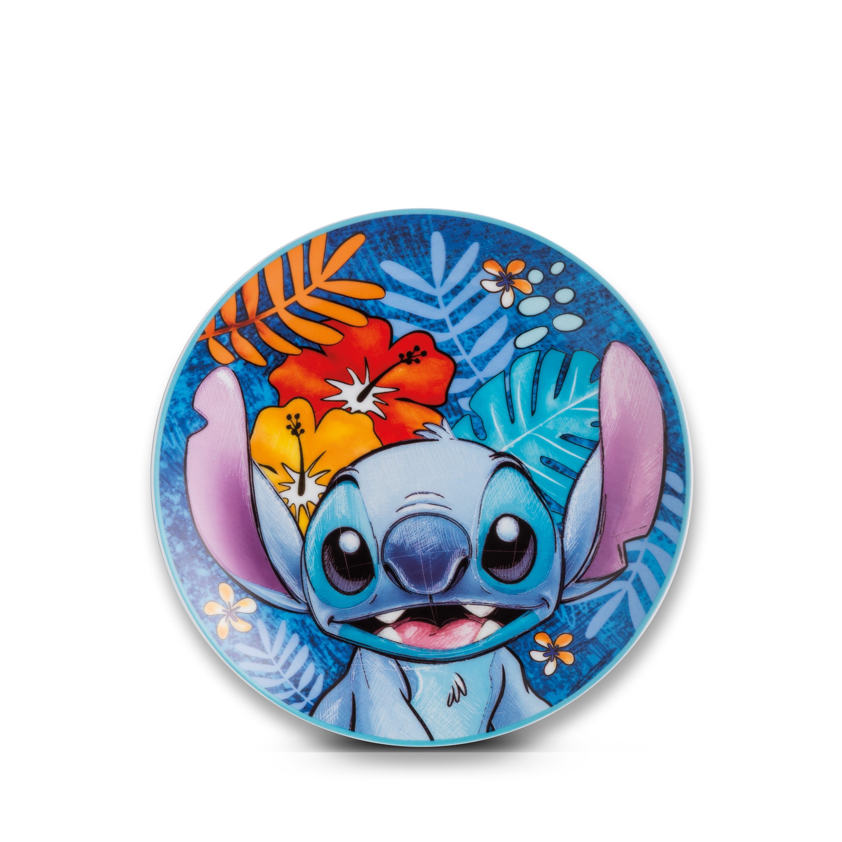 STITCH - Set of 2 D19cm Plate - Blue