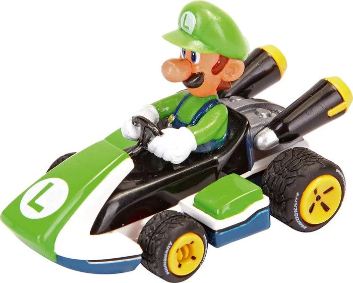 MARIO KART - Mario, Luigi, Yoshi - Multipack 3 Cars Pull Back Action