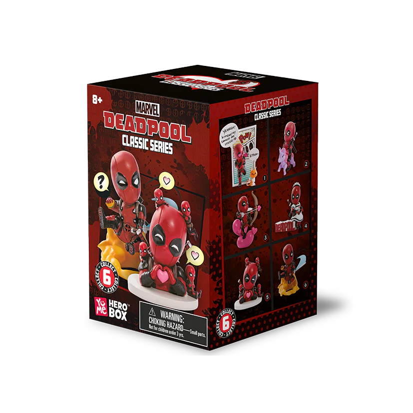 DEADPOOL - Classic Heroes - Assortiment 12 Figures 8cm