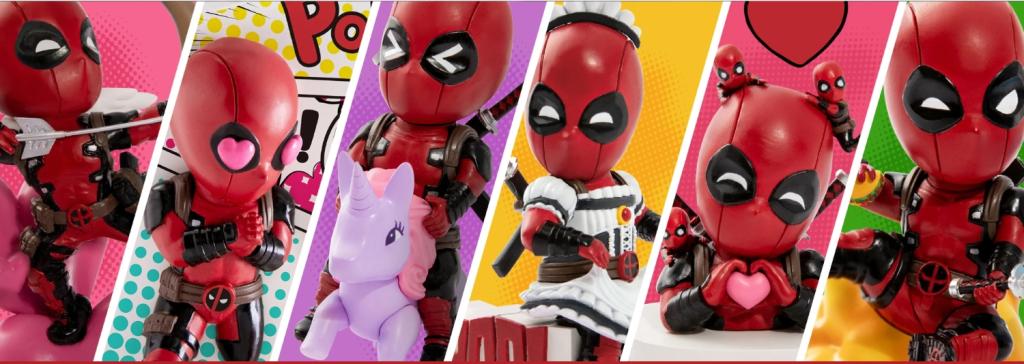 DEADPOOL - Classic Heroes - Assortiment 12 Figures 8cm