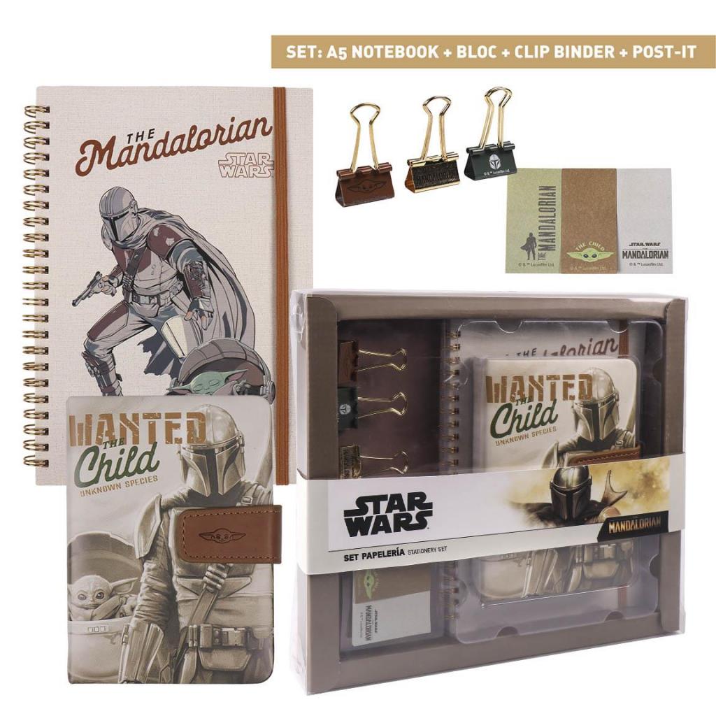 STAR WARS - The Mandalorian - Stationery Set