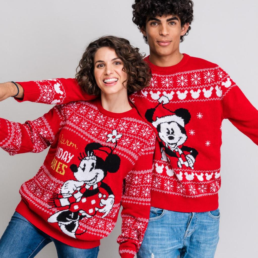 MINNIE - Winter Fun - Christmas Jumper (L)