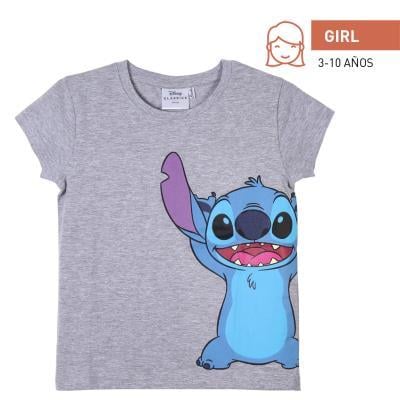 LILO & STITCH - Girl T-Shirt - Short Sleeves - 4Y